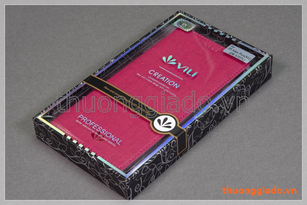 Bao da Asus Zenfone Max Plus M1 (ZB570TL), hiệu Vili