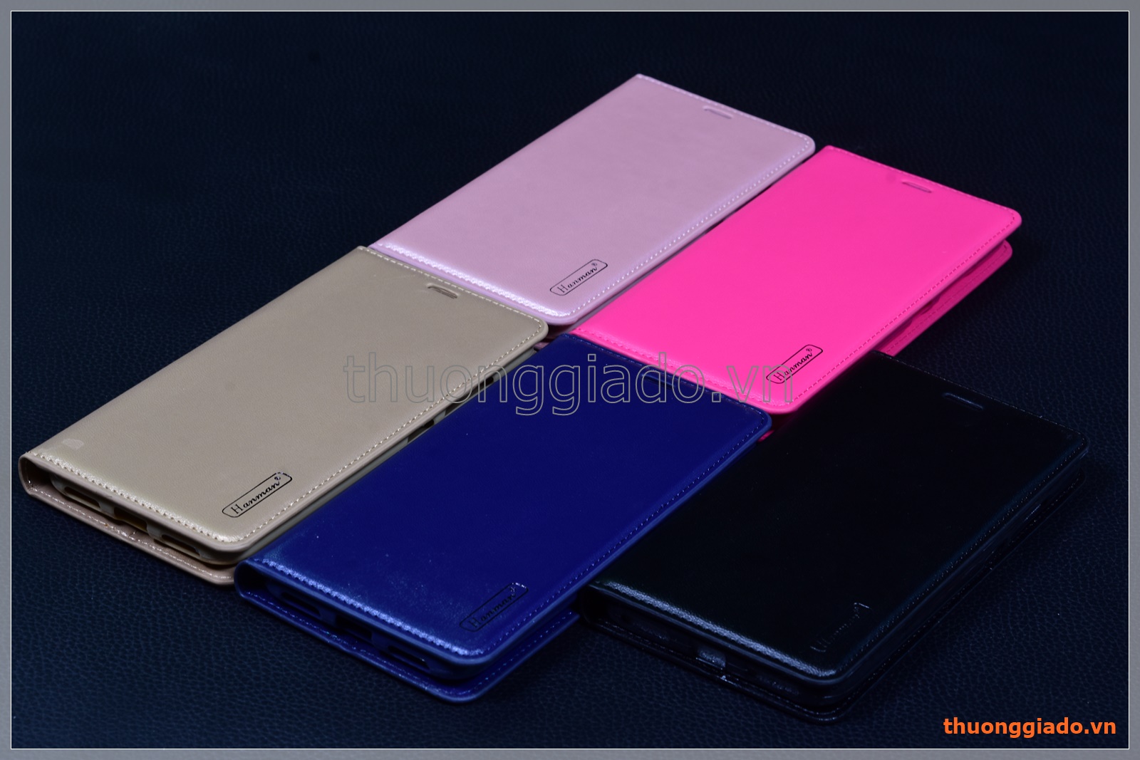 Bao da Asus Zenfone Max Plus M1 (ZB570TL), Wallet Leather Case, HANMAN, CANVAS DIARY