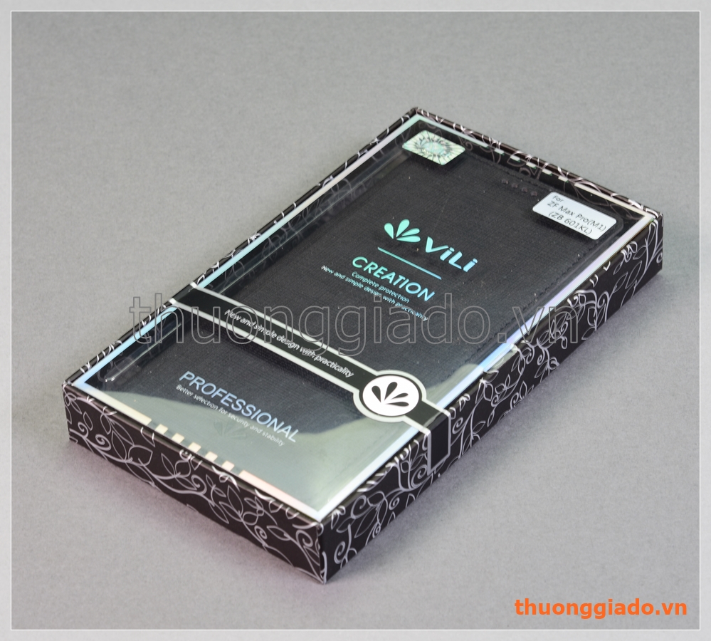 Bao da Asus ZenFone Max Pro M1/ ZB601KL/ ZB602KL, bao da cầm tay kiểu flip, hiệu Vili