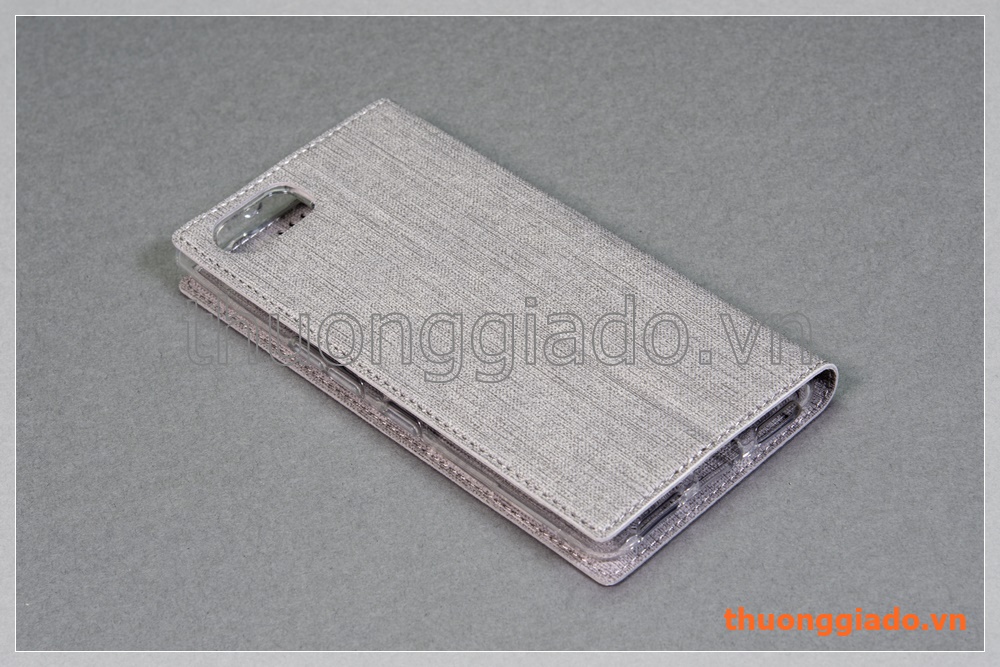 Bao da BlackBerry Keyone flip leather case (hiệu VILI)