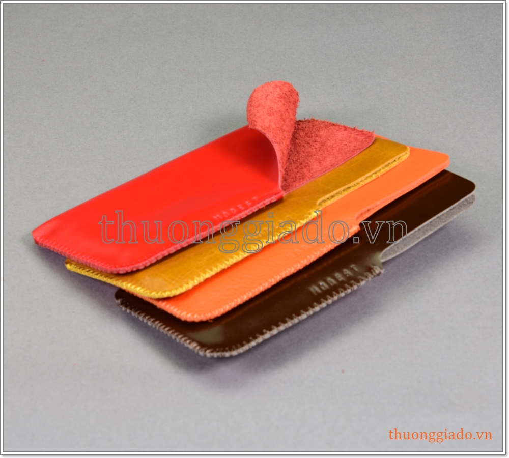 Bao da cầm tay bỏ túi iPhone Xs Max (6.5”), chất liệu da bò thật hiệu Mobest