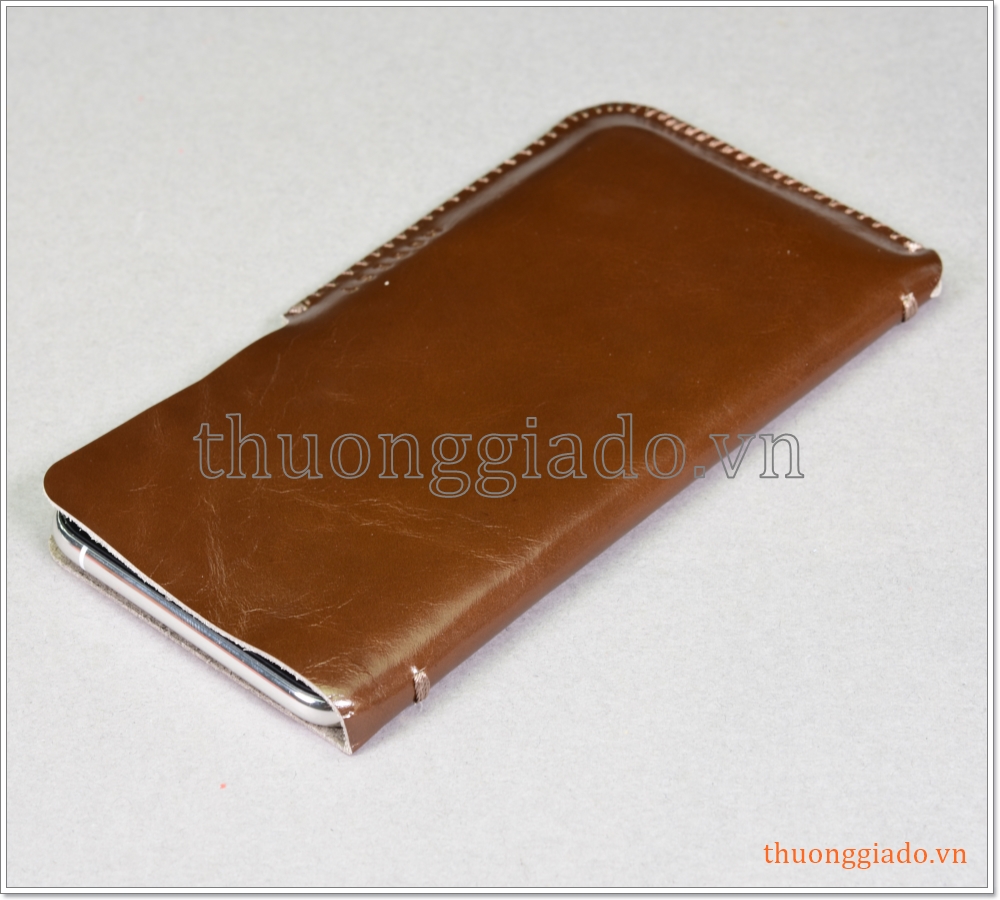 Bao da cầm tay bỏ túi iPhone Xs Max (6.5”), chất liệu da bò thật hiệu Mobest