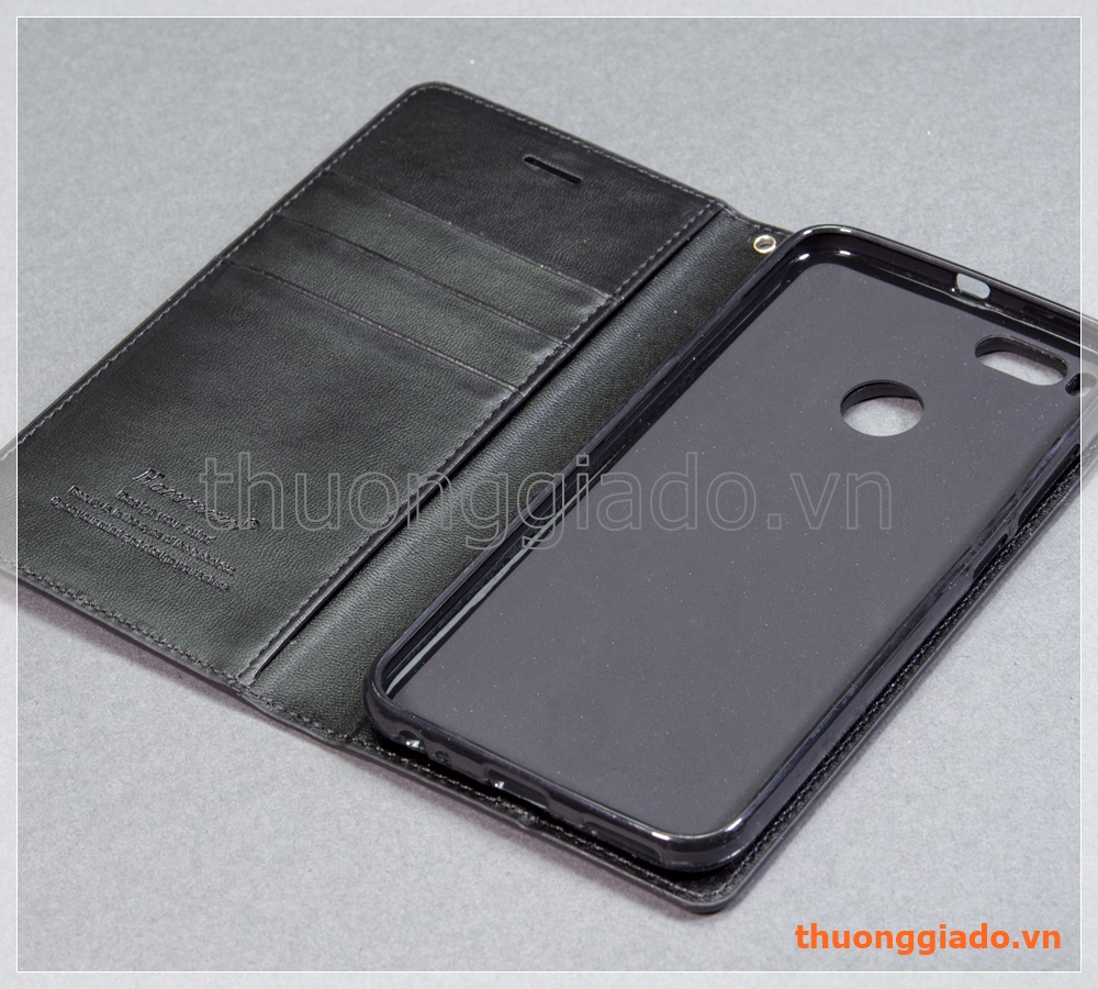 Bao da cầm tay Mi 5X/ Mi5X, Mi A1 flip leather case (hiệu Haman, CANVAS DIARY)