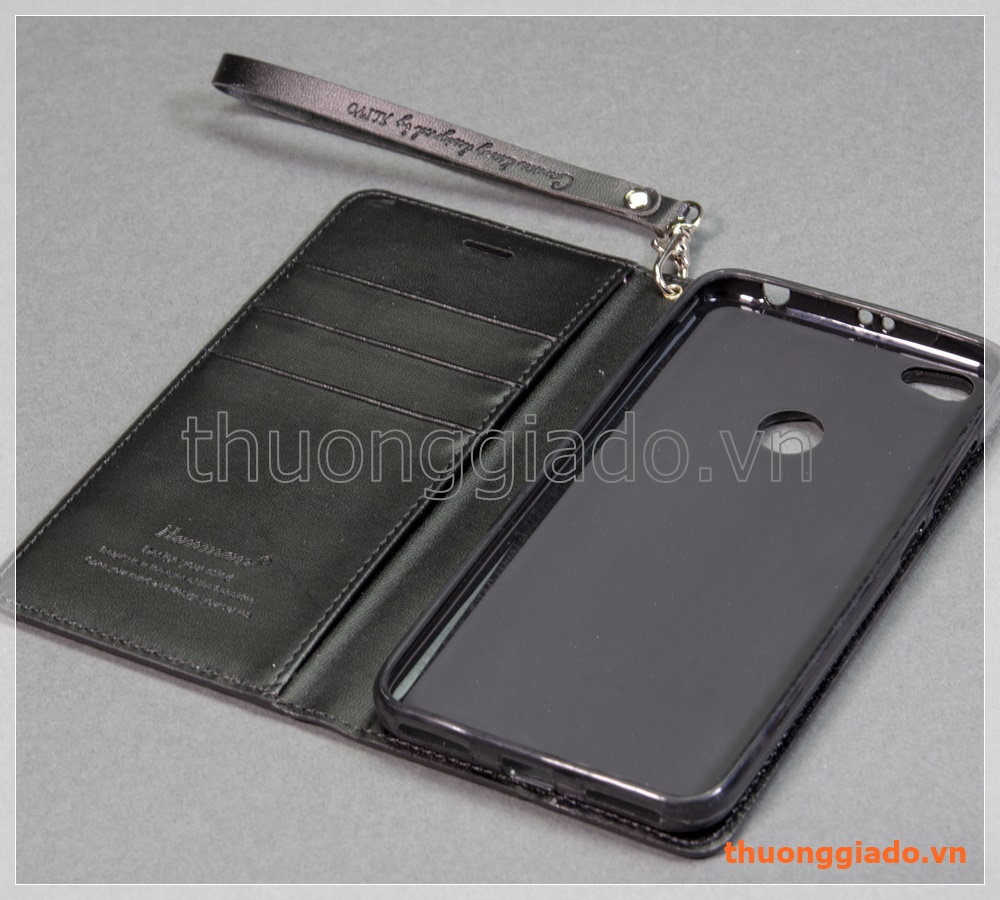 Bao da cầm tay Mi Redmi Note 5A/ Redmi Y1 flip leather case (hiệu Haman, CANVAS DIARY)