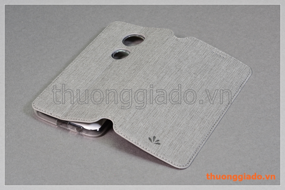 Bao da cầm tay Moto E5 Plus, Motorola flip leather case, hiệu Vili