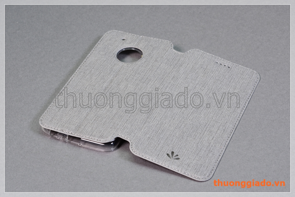 Bao da cầm tay Moto G5 Plus, Motorola flip leather case, hiệu Vili