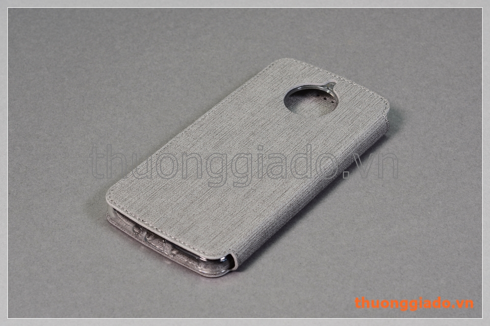 Bao da cầm tay Moto G5s, Motorola flip leather case, hiệu Vili