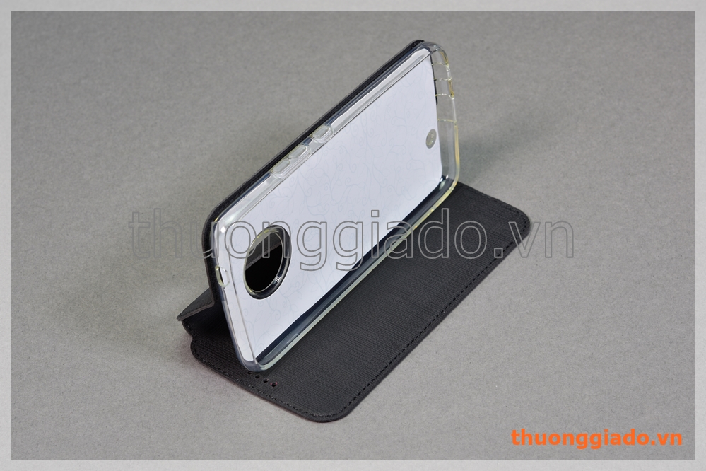 Bao da cầm tay Moto X4 (5.2"), Motorola flip leather case, hiệu Vili