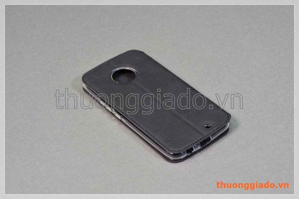 Bao da cầm tay Moto X4 (5.2"), Motorola flip leather case, hiệu Vili