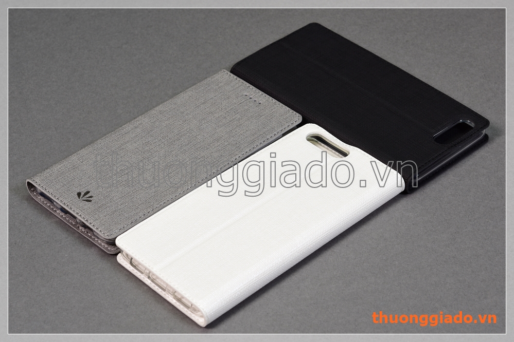 Bao da cầm tay OnePlus 5 (1+5) flip leather case, hiệu Vili