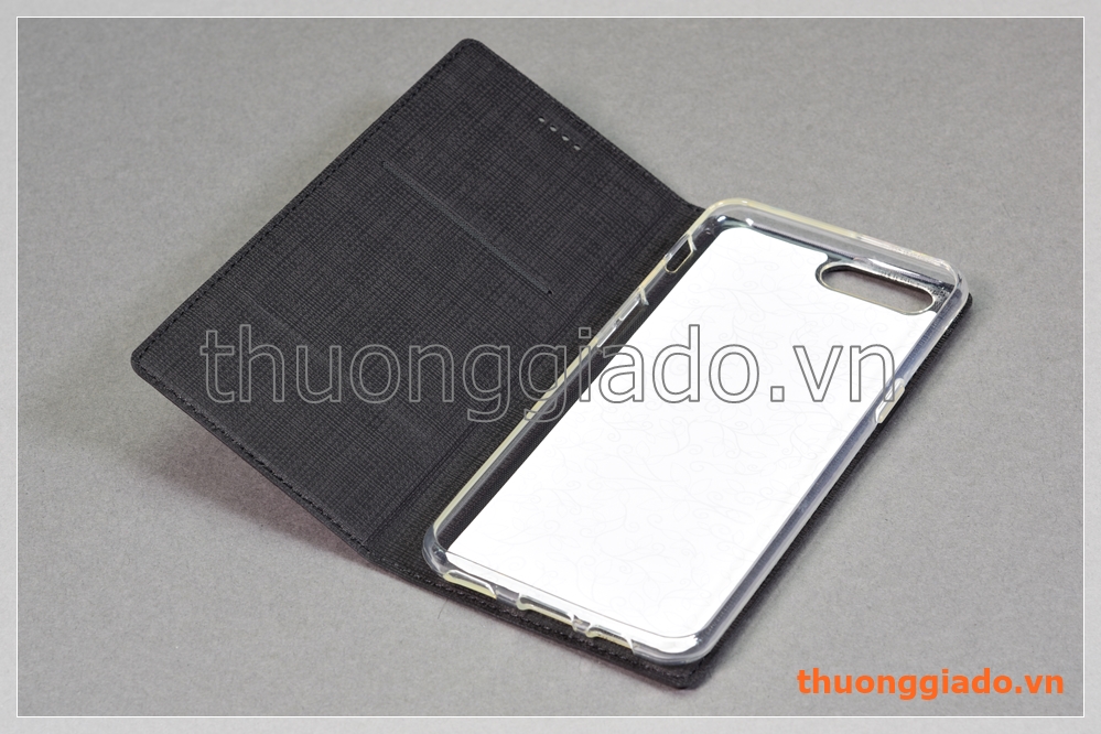 Bao da cầm tay OnePlus 5 (1+5) flip leather case, hiệu Vili