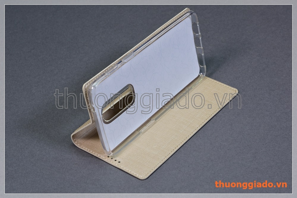 Bao da cầm tay OnePlus 6 (1+6) flip leather case, hiệu Vili