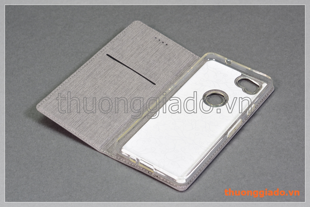 Bao da Google Pixel 2 5.0" flip leather case, hiệu Vili