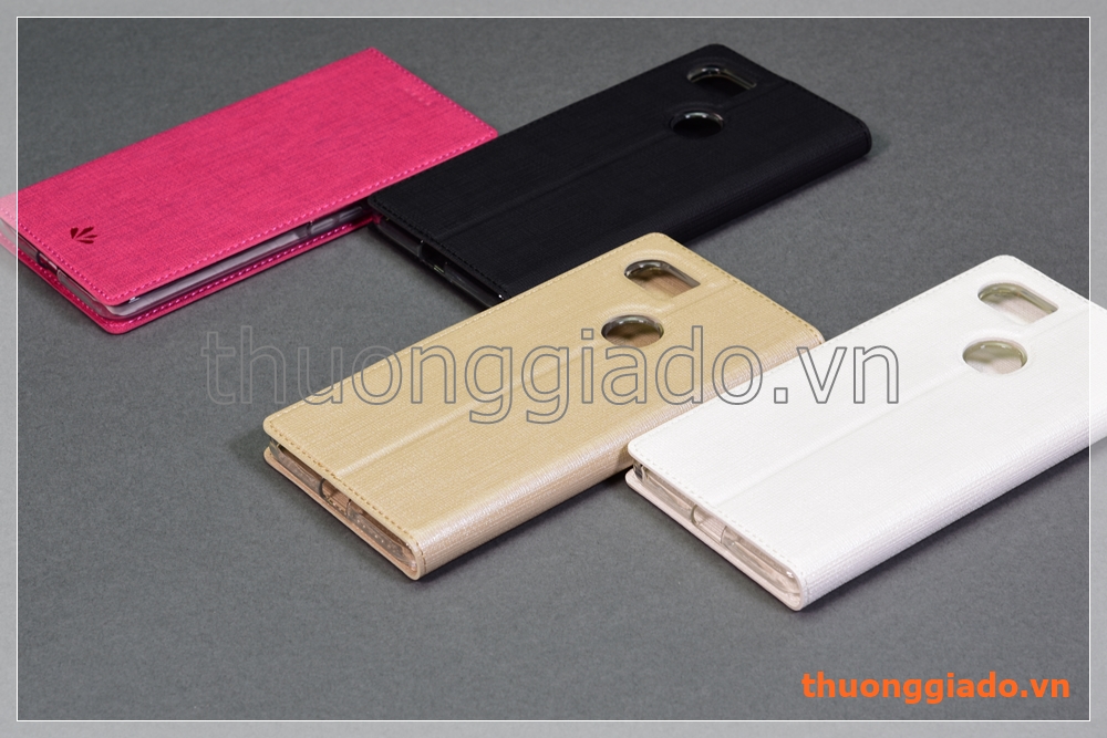 Bao da Google Pixel 2 XL 6.0" flip leather case, hiệu Vili