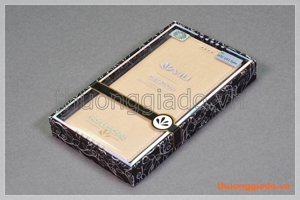 Bao da HTC U11 Eyes flip leather case, hiệu Vili