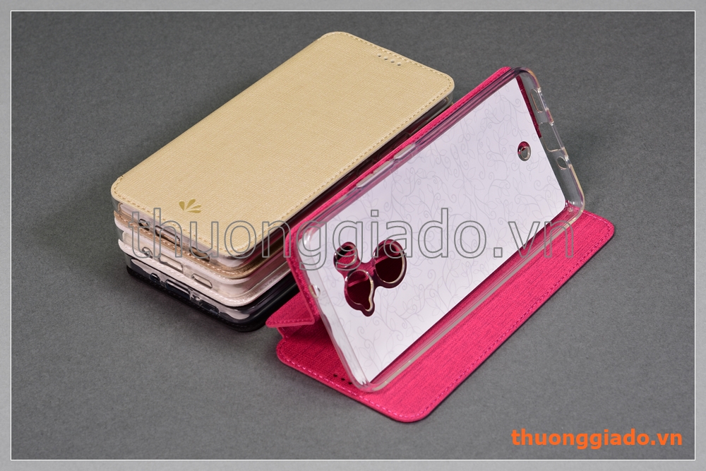 Bao da HTC U11 Plus, HTC U11+ flip leather case, hiệu Vili