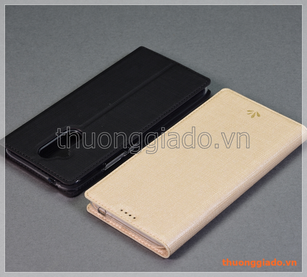 Bao da Huawei Mate 20 Lite, bao da cầm tay nắp gập mở, hiệu Vili