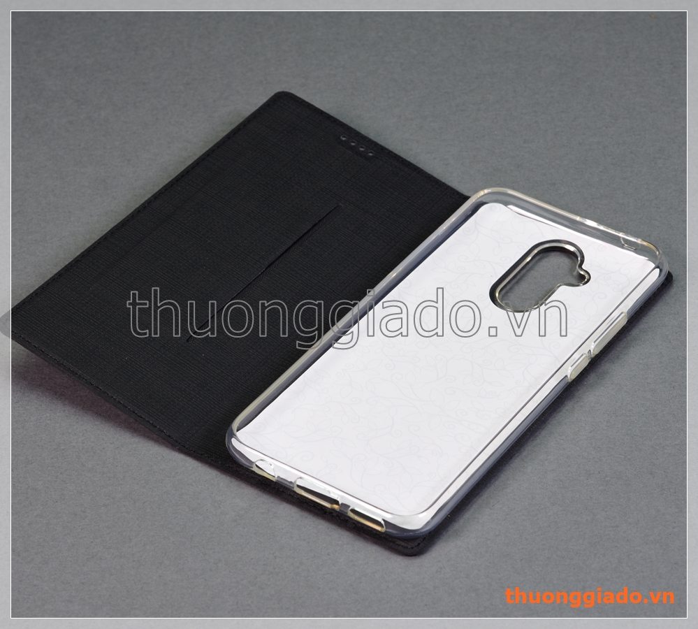 Bao da Huawei Mate 20 Lite, bao da cầm tay nắp gập mở, hiệu Vili