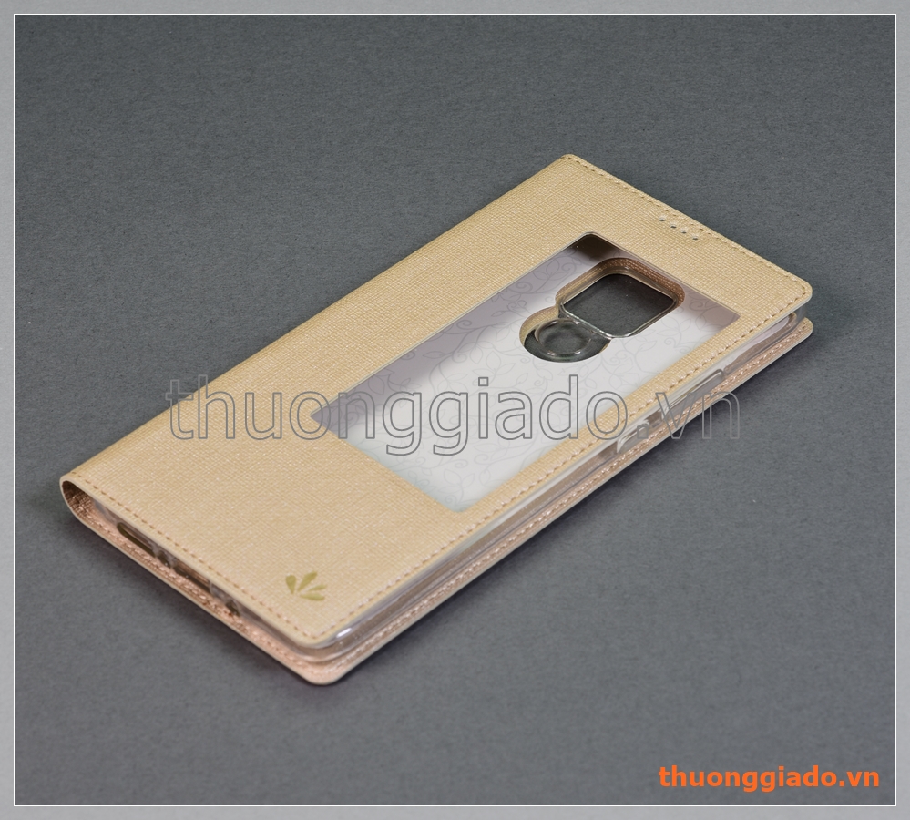 Bao da Huawei Mate 20 X, bao da cầm tay nắp gập có cửa sổ view, hiệu Vili