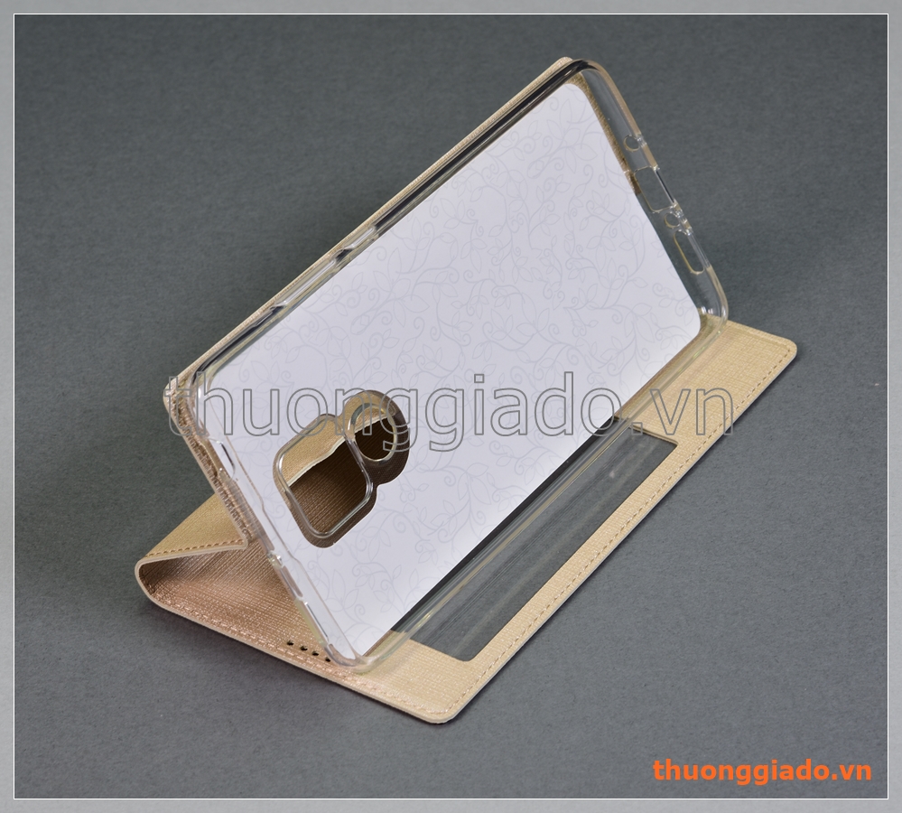 Bao da Huawei Mate 20 X, bao da cầm tay nắp gập có cửa sổ view, hiệu Vili
