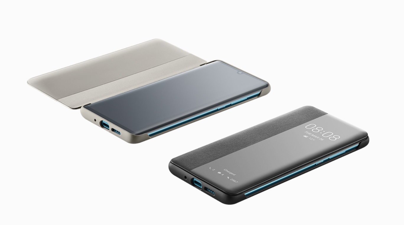 Bao da Huawei P30 Pro Smart View Flip Cover chính hãng