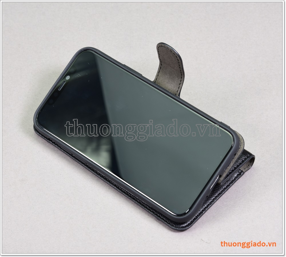 Bao da iPhone 11 Pro (5.8 inch), Bao da cầm tay, chất liệu da bò, hiệu Kaiyue