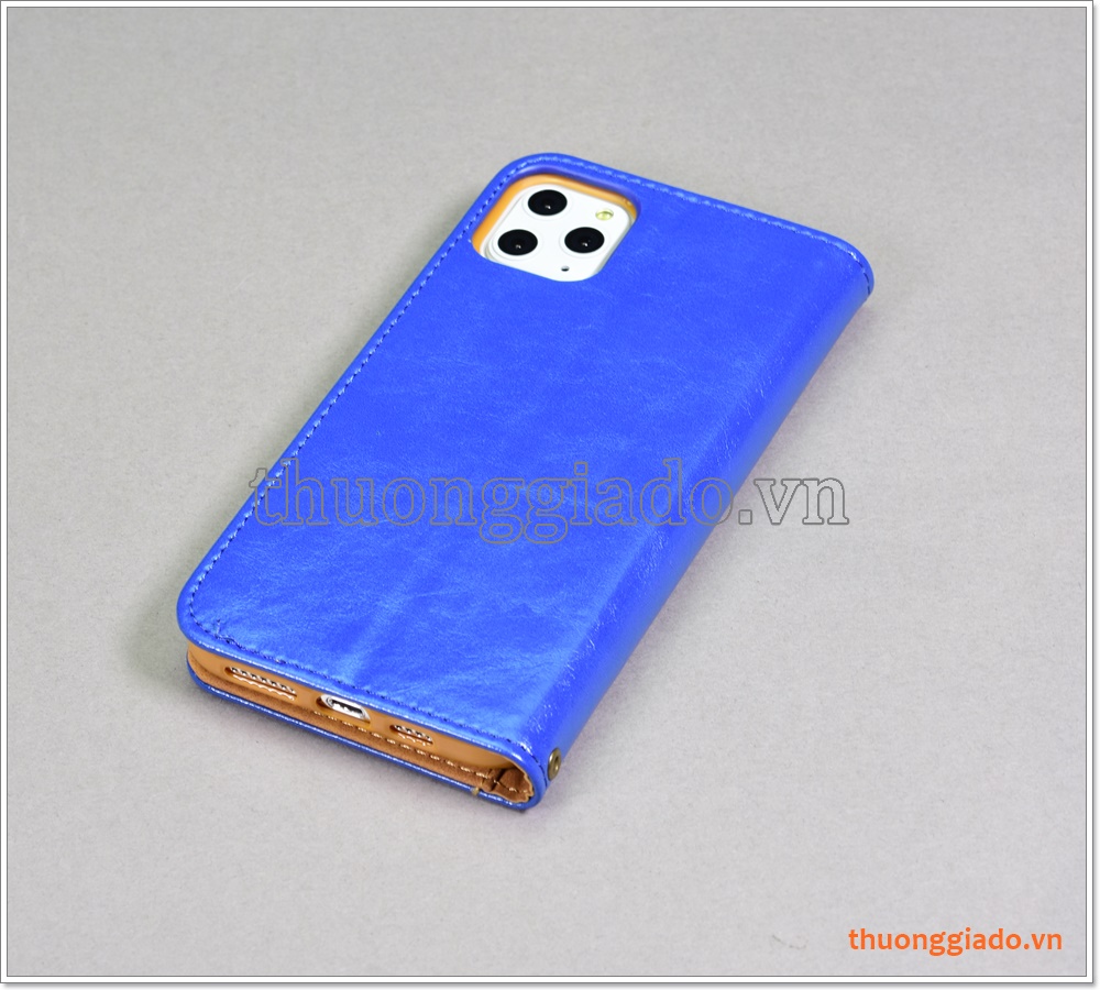 Bao da iPhone 11 Pro Max (6.5 inch), bao da cầm tay, chất liệu da bò, thời trang