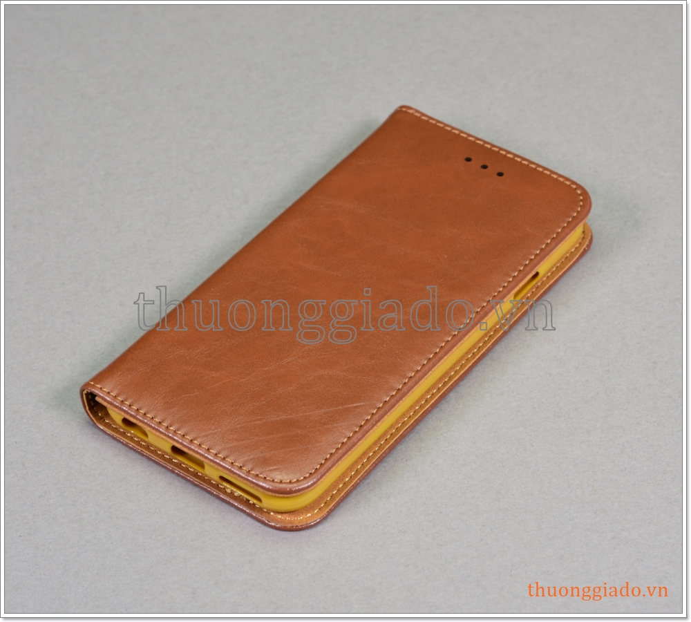 Bao da iPhone 6S, bao da cầm tay, nắp gập mở, hiệu CASE