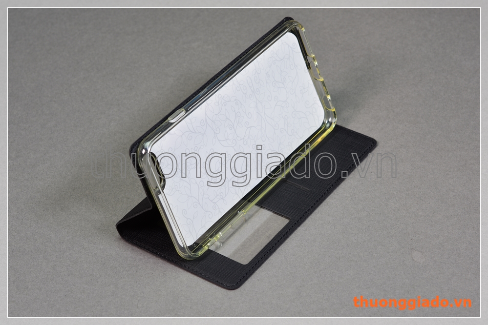 Bao da iPhone 6S Plus, iPhone 6 Plus flip leather case, có cửa sổ view, hiệu Vili