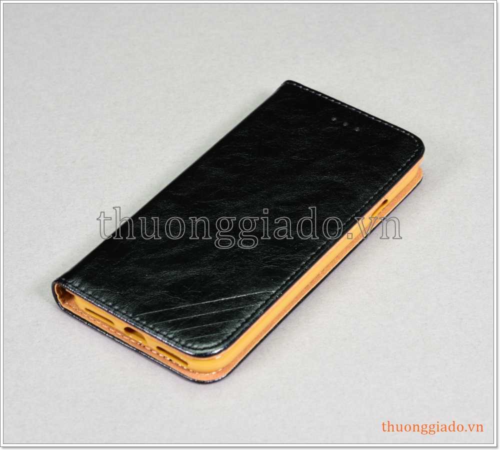 Bao da iPhone 7 (4.7")/ iPhone 8 (4.7"), da bò, mặt mịn, nhiều màu sắc