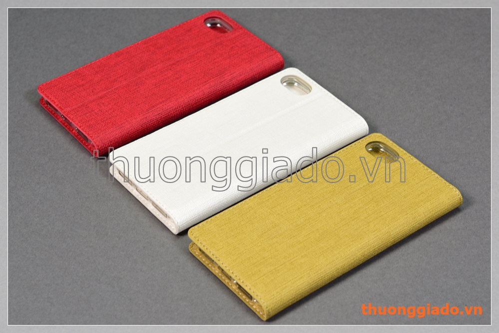 Bao da iPhone 7 (4.7"), iPhone 8 (4.7") flip leather case, có cửa sổ, hiệu Vili