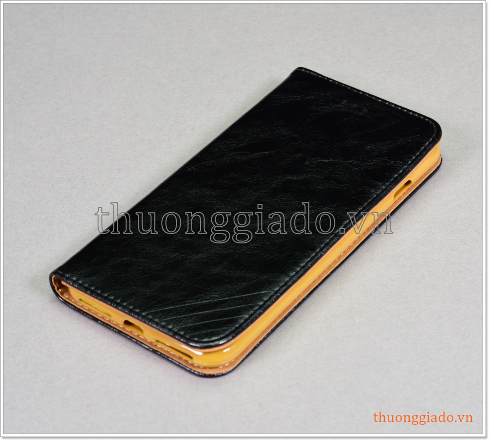 Bao da iPhone 7 Plus/ iPhone 8 Plus, bao da cầm tay, da bò, mặt mịn, màu sắc