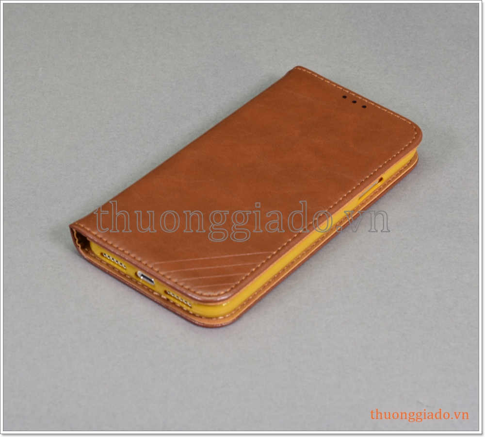 Bao da iPhone Xs (5.8")/ iPhone X (5.8"), bao da cầm tay, chất liệu da bò