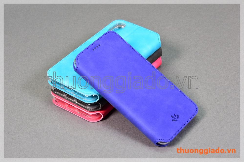 Bao da iPhone Xs (5.8"), iPhone X (5.8") smart flip leather case, hiệu Vili