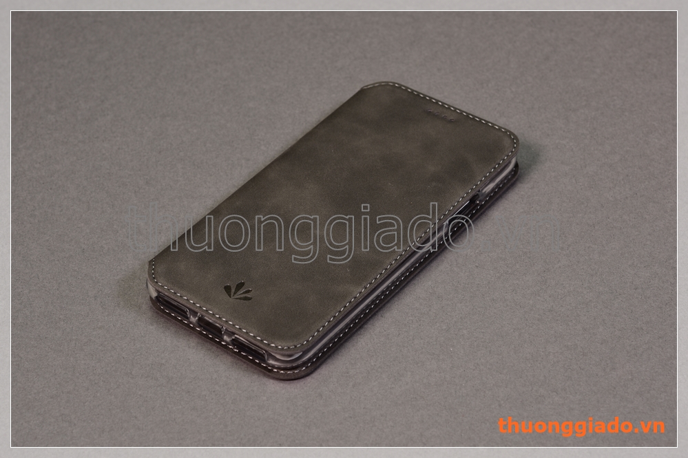 Bao da iPhone Xs (5.8"), iPhone X (5.8") smart flip leather case, hiệu Vili