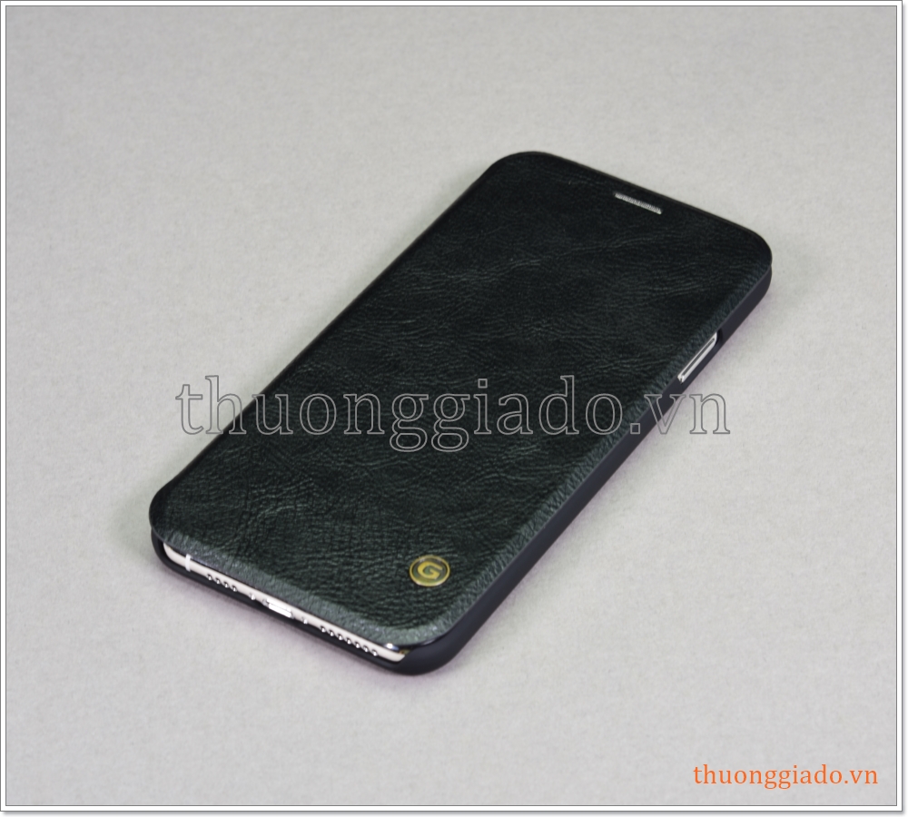 Bao da iPhone XS Max (6.5"), bao da cầm tay, nắp gập mở, hiệu G-CASE, Business Series