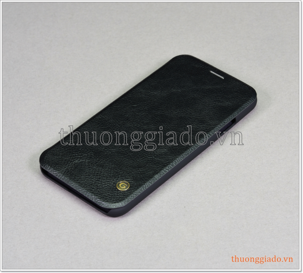 Bao da iPhone XS Max (6.5"), bao da cầm tay, nắp gập mở, hiệu G-CASE, Business Series