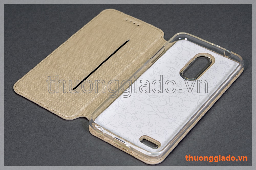 Bao da LG K10 (2018) flip case, hiệu Vili