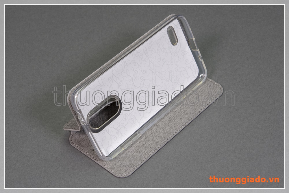 Bao da LG K8 (2018) flip case, hiệu Vili
