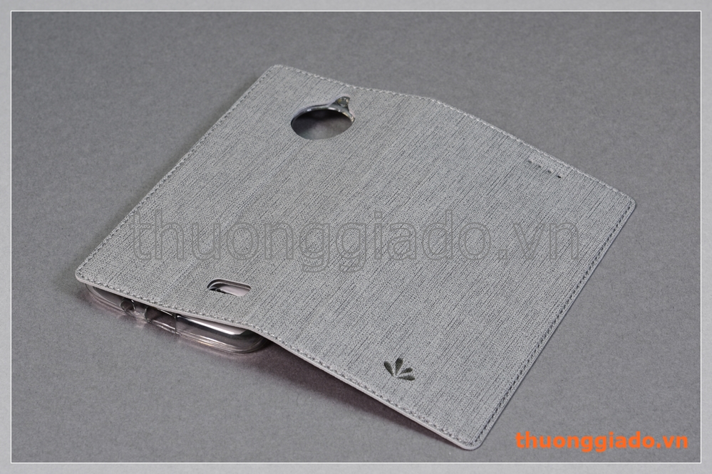 Bao da Moto E4 (Motorola) flip leather case, hiệu Vili