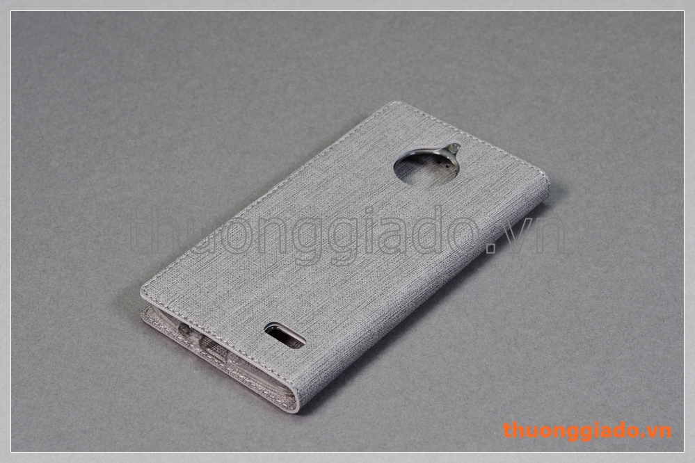 Bao da Moto E4 (Motorola) flip leather case, hiệu Vili