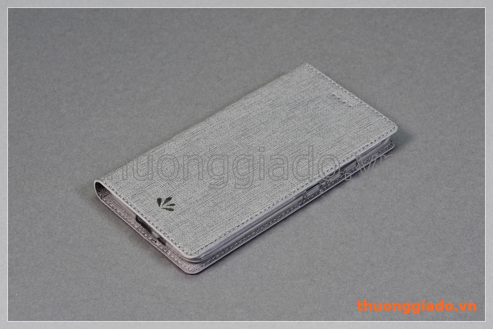 Bao da Moto E4 (Motorola) flip leather case, hiệu Vili