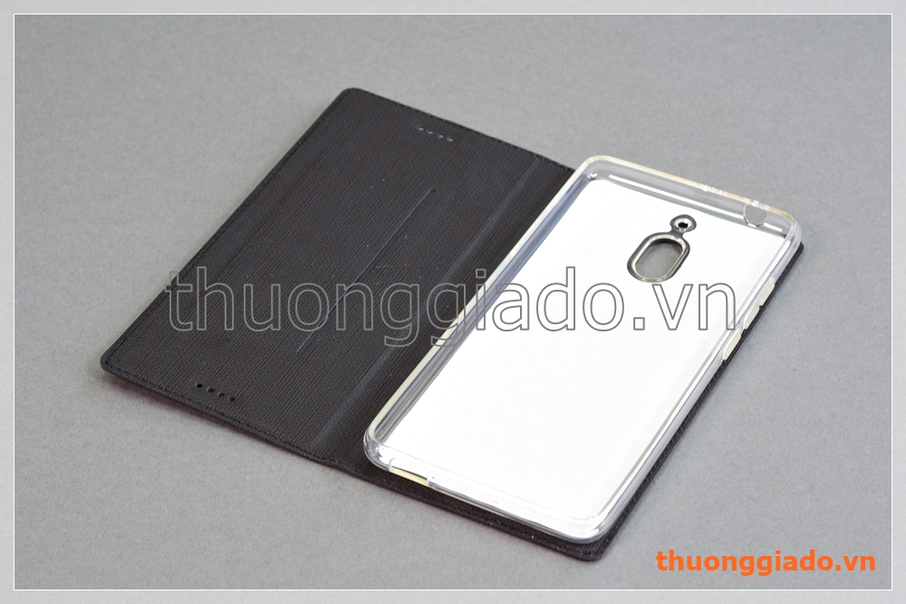 Bao da Nokia 2.1 flip leather case, hiệu Vili