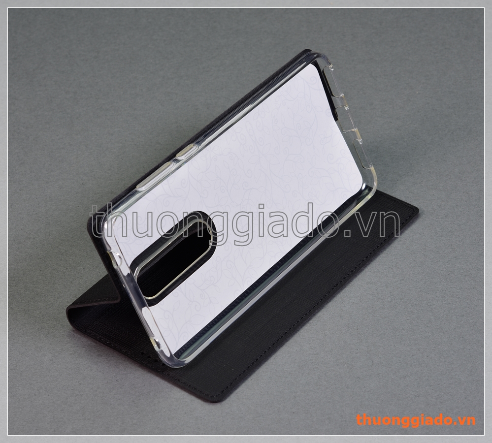Bao da Nokia 3.1 Plus, bao da cầm tay nắp gập mở kiểu flip, hiệu Vili