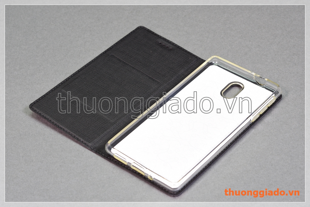 Bao da Nokia 3 (5.0") flip leather case, hiệu Vili