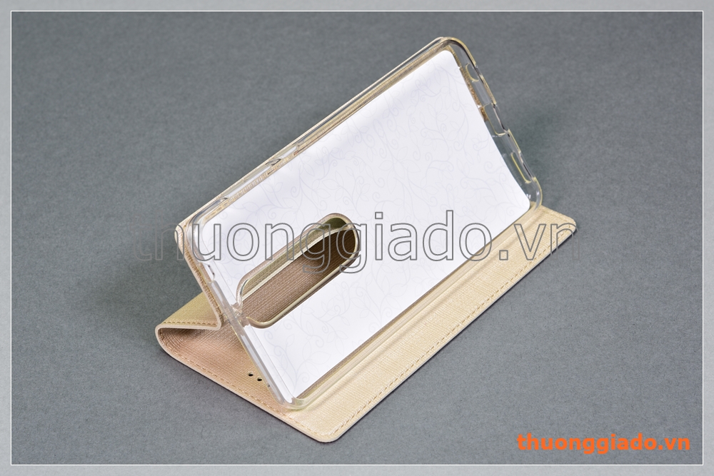 Bao da Nokia 6 (2018) flip leather case, hiệu Vili