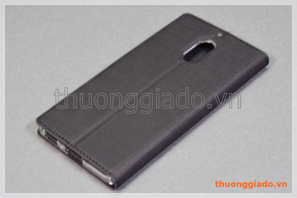 Bao da Nokia 6 (5.5"), Nokia 6 (2017) flip leather case, hiệu Vili
