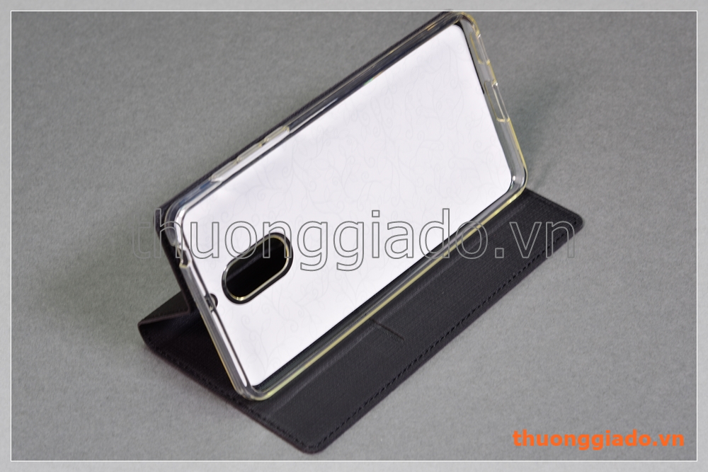 Bao da Nokia 6 (5.5"), Nokia 6 (2017) flip leather case, hiệu Vili