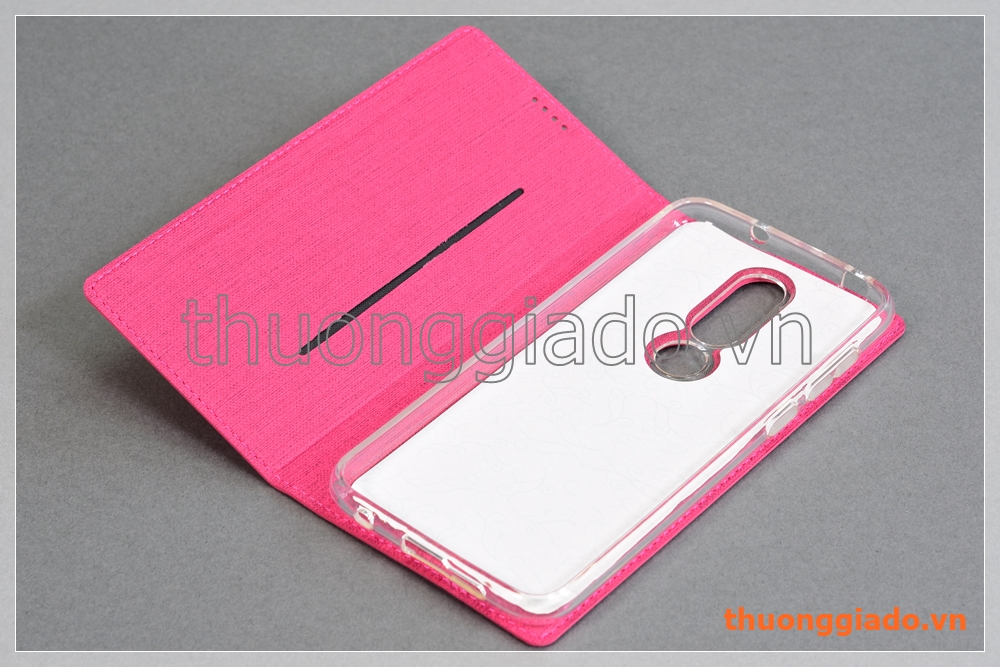 Bao da Nokia X6 (2018) flip leather case, hiệu Vili