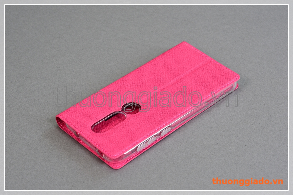 Bao da Nokia X6 (2018) flip leather case, hiệu Vili
